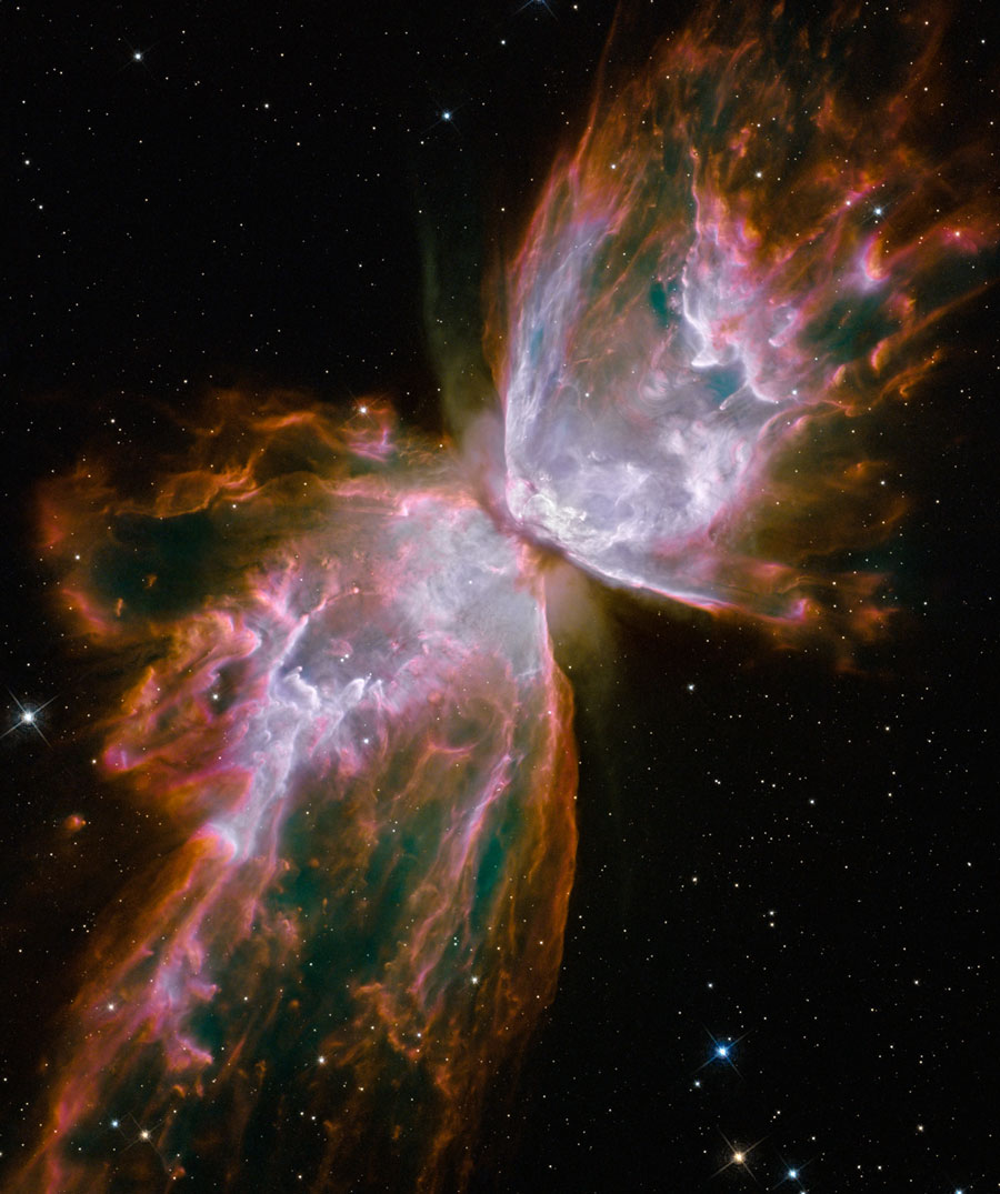 La Nebulosa de la Mariposa desde el Hubble actualizado