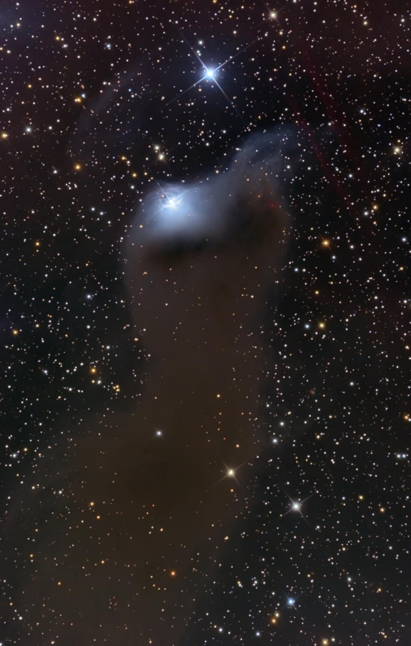 VdB 152: nebulosa de reflexión en Cepheus