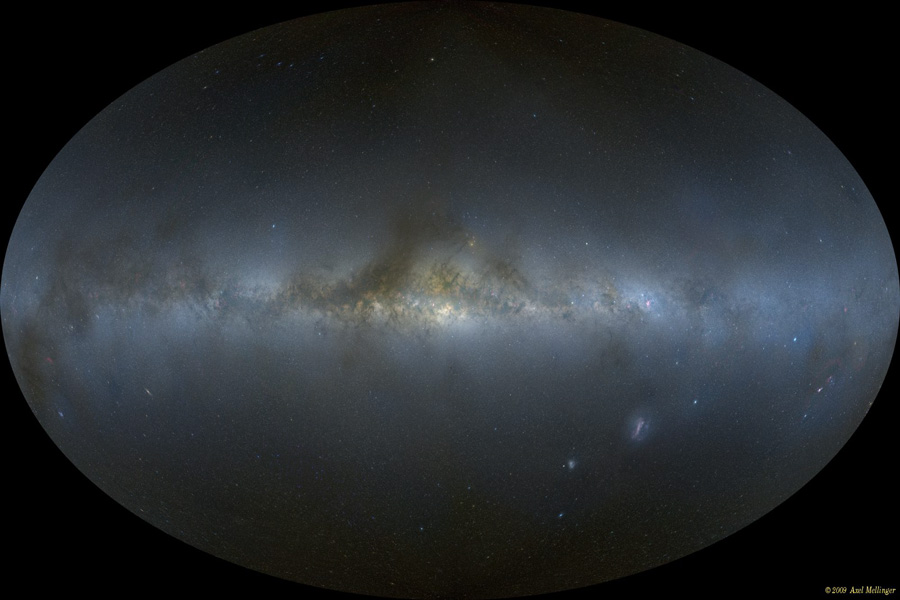 Una panorámica de 360 grados de la Vía Láctea