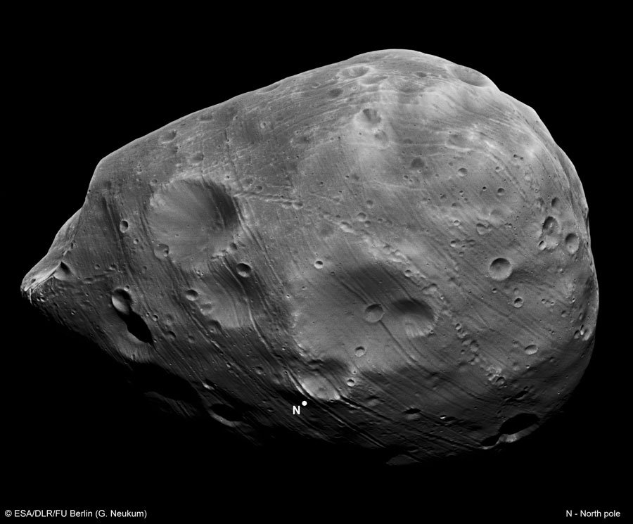 Phobos desde la Mars Express