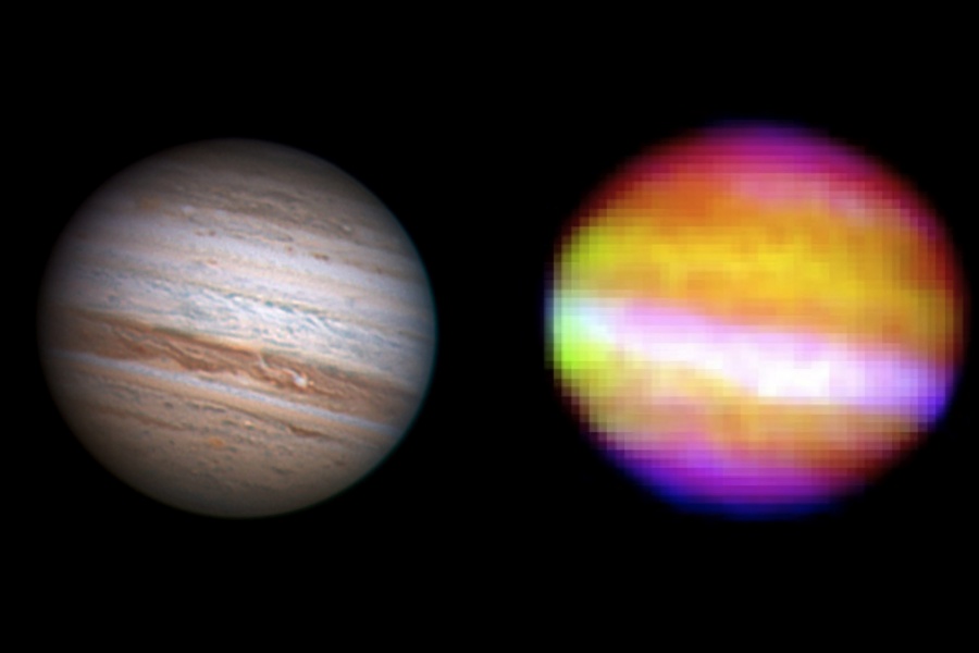 Jupiter desde la estratosfera