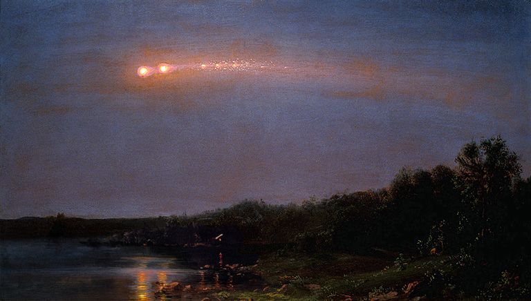 El Meteoro de 1860, de Frederic Church