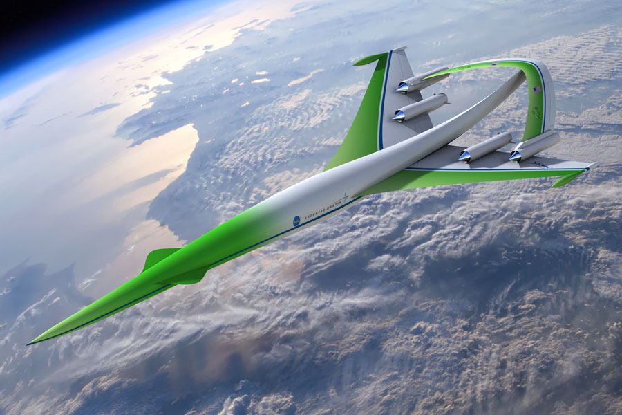 Avión conceptual: Supersonic Green Machine