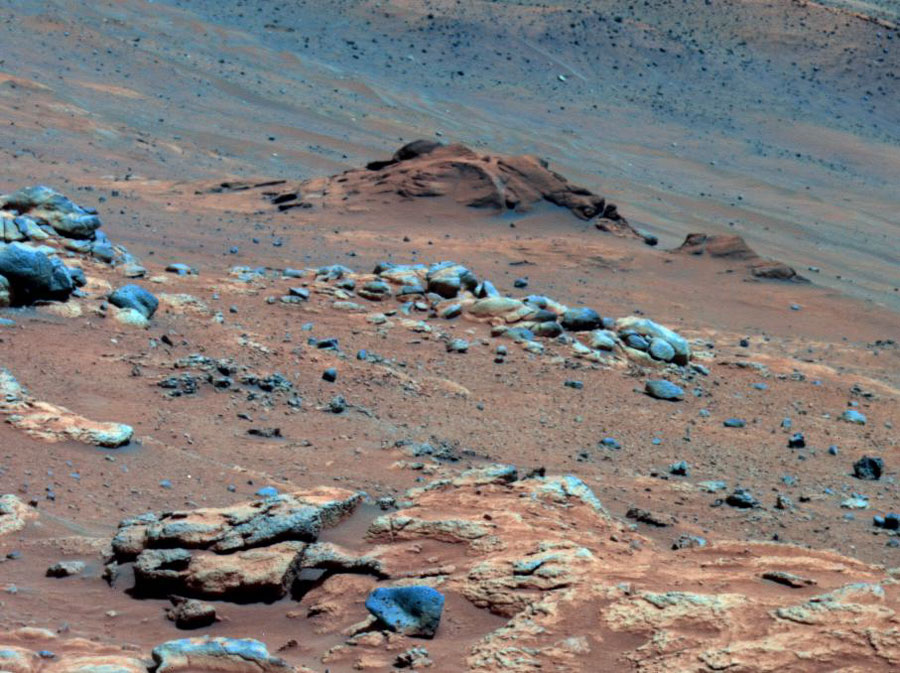 Afloramiento Comanche en Marte indica un pasado hospitalario