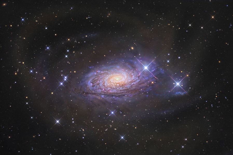 Flujos estelares y Galaxia Girasol