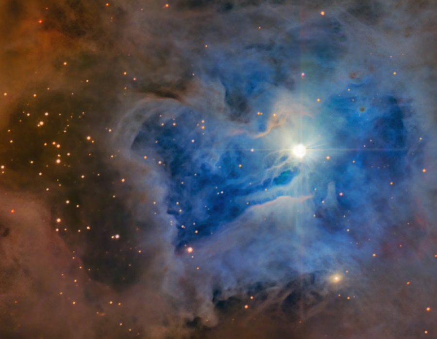 NGC 7023: Nebulosa Iris