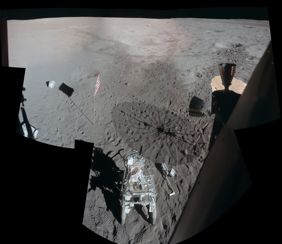 Apollo 14: Vista desde Antares