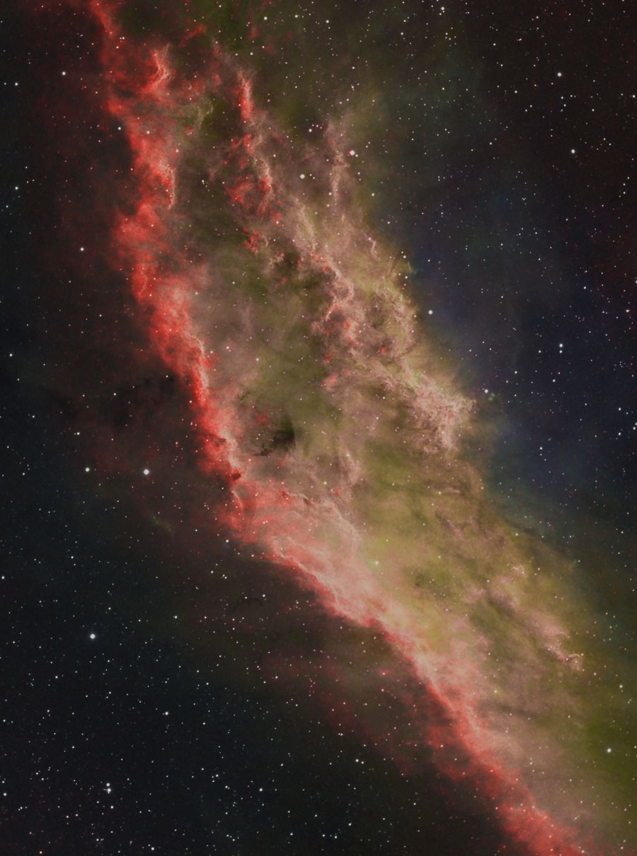 NGC 1499: la Nebulosa California