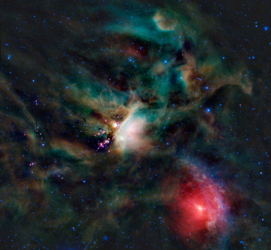 Estrellas jóvenes en la Nube Rho Ophiuchi