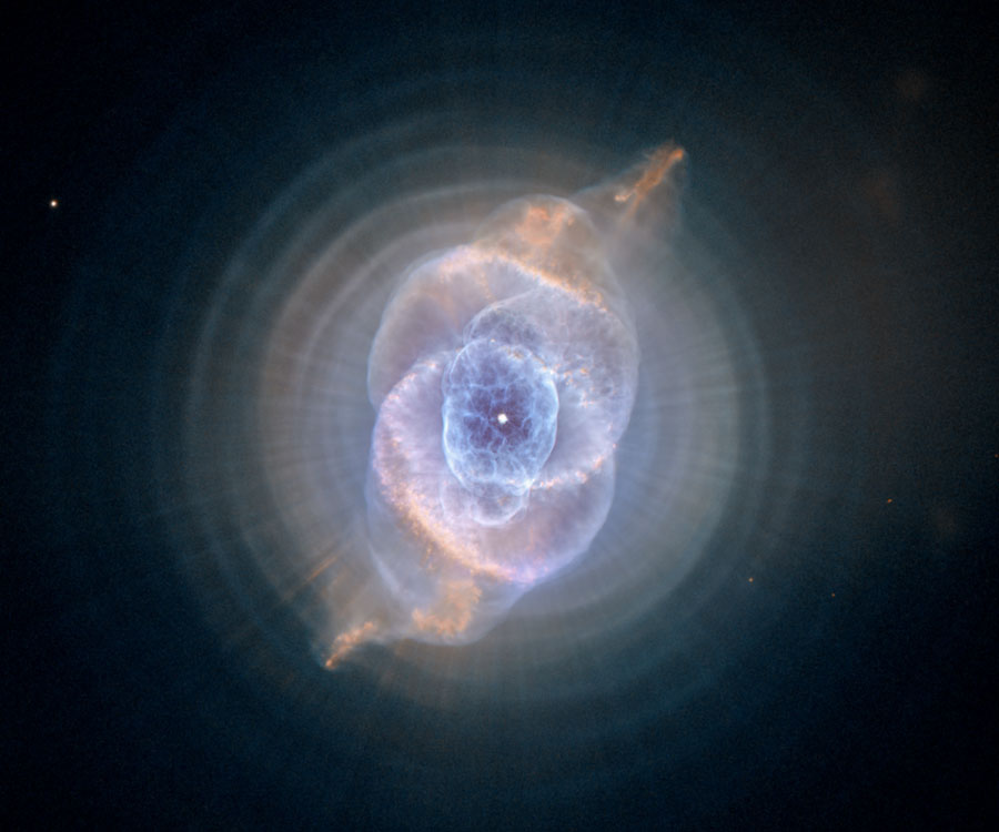 La Nebulosa Ojo de Gato desde el Hubble