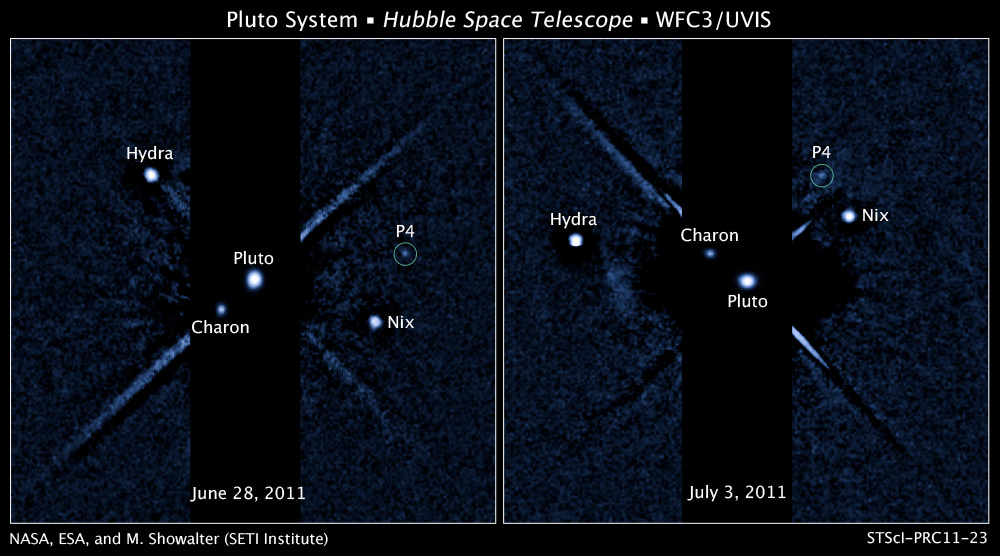 El P4 de Plutón