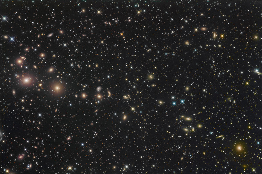 El cúmulo de galaxias de Perseo