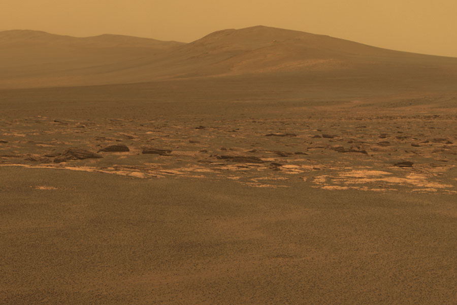 Rover llega al crater Endeavor en Marte