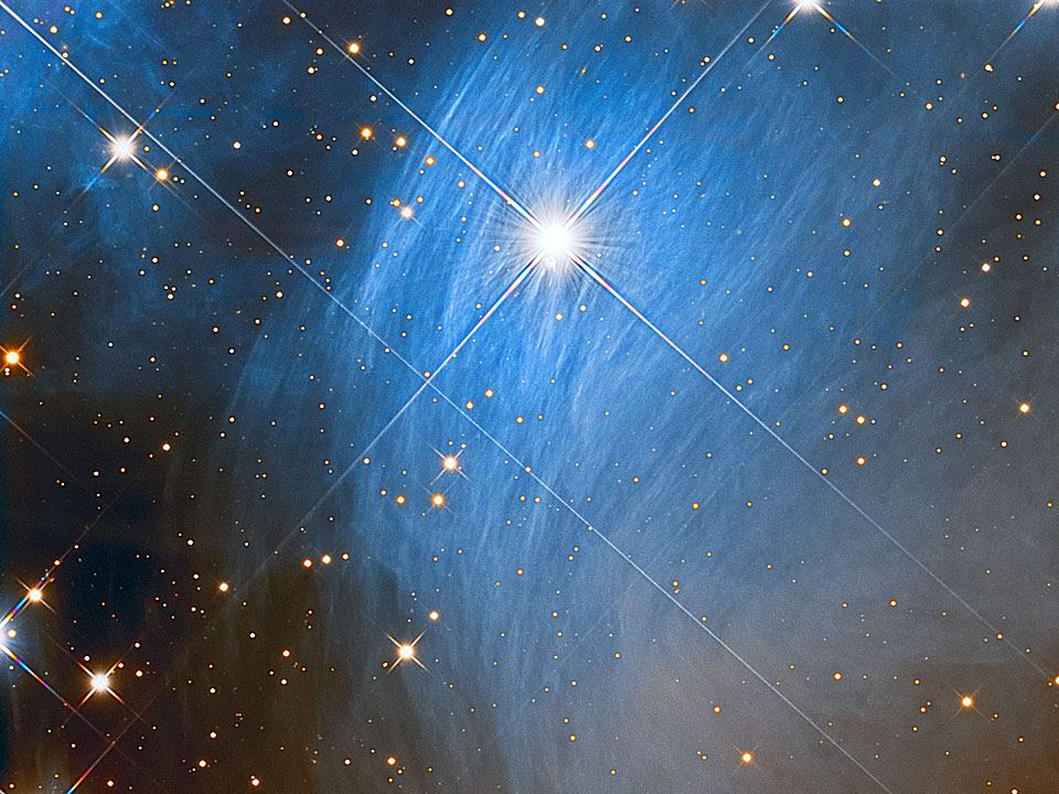 La nebulosa de reflexión de Merope