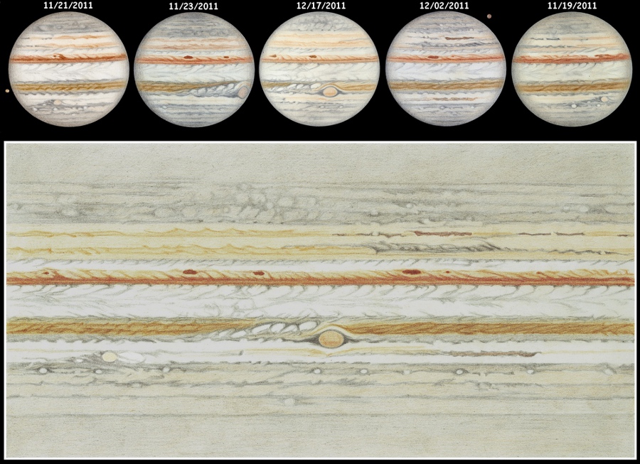 Júpiter dibujado