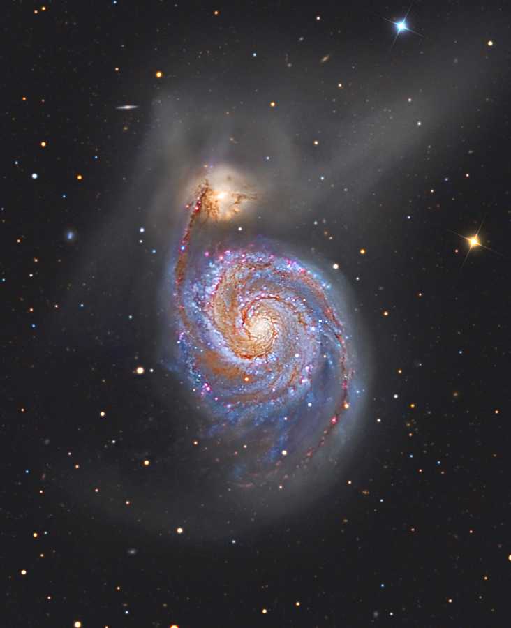 M51: La Galaxia del Remolino
