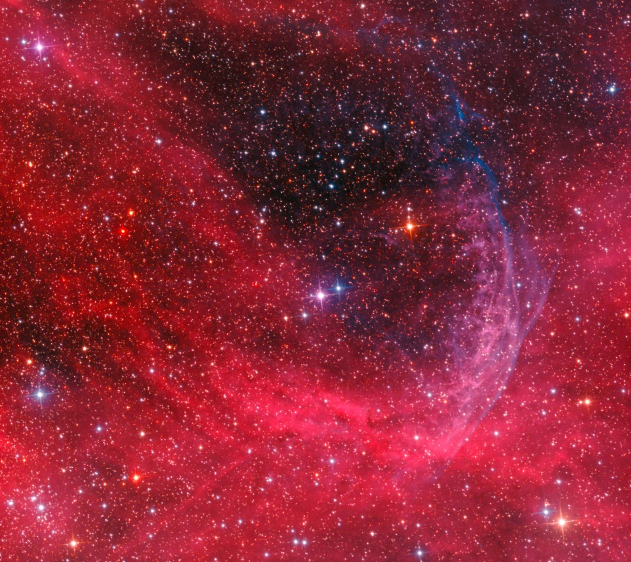 La nebulosa anular de WR 134