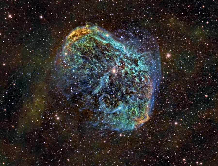 NGC 6888: la nebulosa Creciente