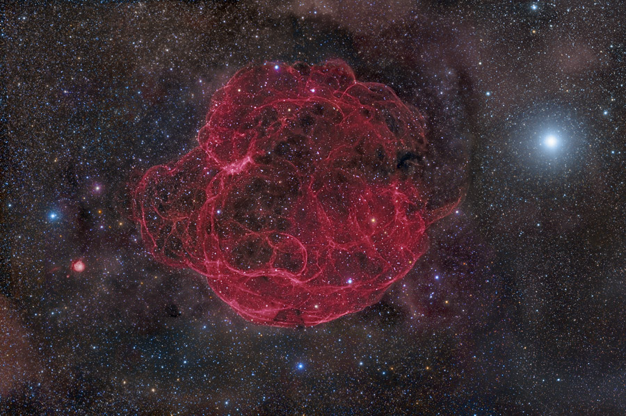 Simeón 147: remanente de supernova