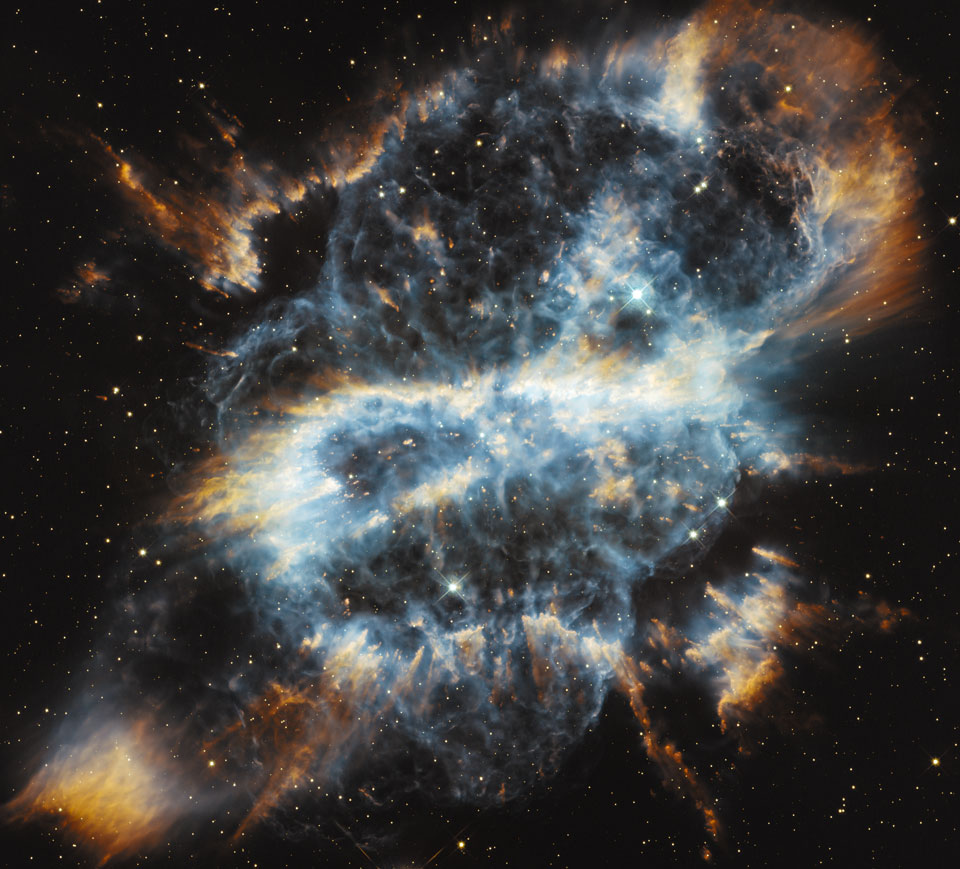 NGC 5189: una nebulosa planetaria excepcionalmente compleja