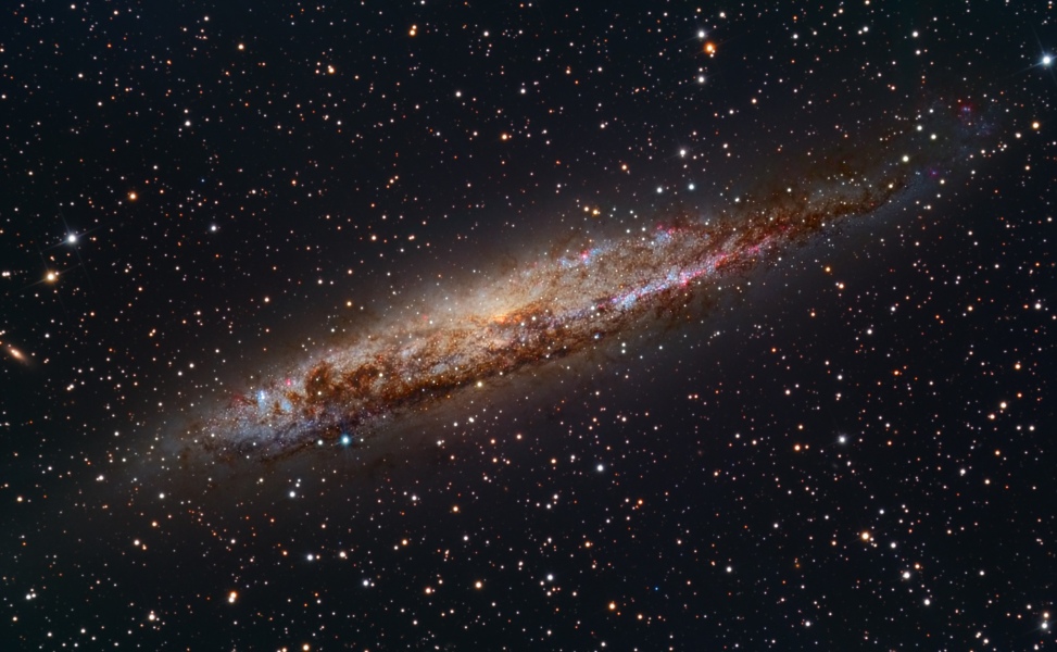 La galaxia espiral vecina NGC 4945