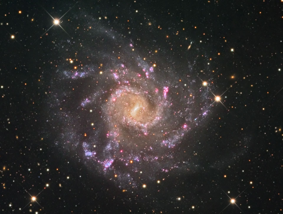 La grandiosa galaxia espiral NGC 7424