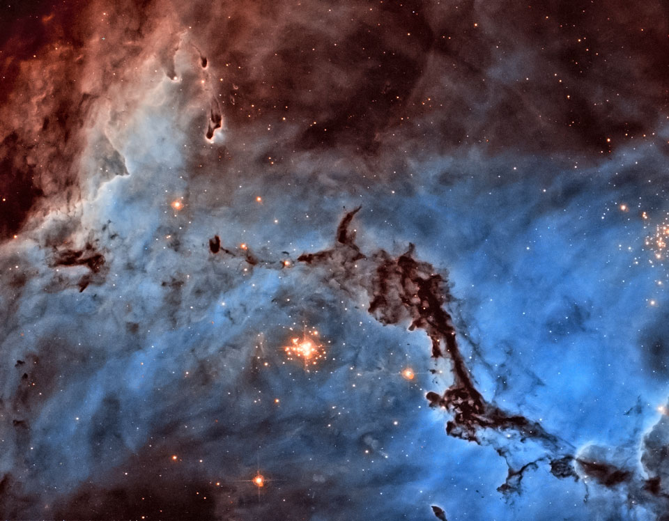 N11: nubes de estrellas en la Gran Nube de Magallanes