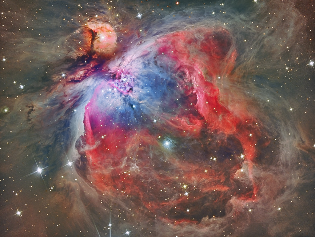 M42: dentro de la Nebulosa de Orión |