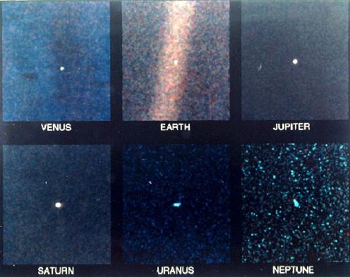 Nuestro Sistema Solar desde el Voyager