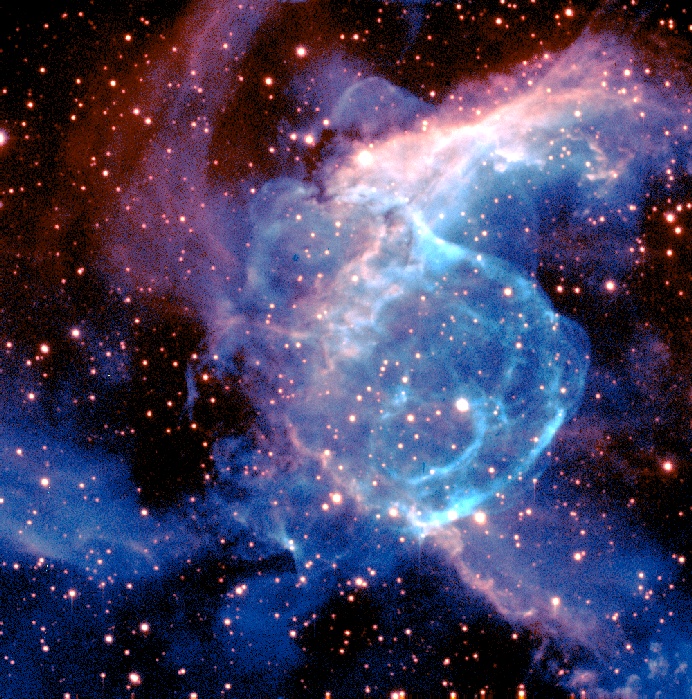 Una estrella de Wolf-Rayet haciendo burbujas | Imagen astronomía diaria - Observatorio