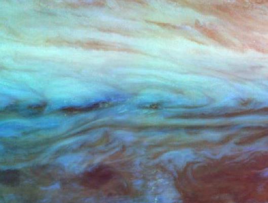 Júpiter: en la frontera cinturón-zona