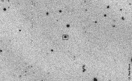 Decaimiento óptico cerca de GRB970508 muestra corrimiento al rojo lejano
