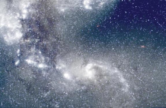 NGC4039: Nacimiento de estrellas y muerte de galaxias