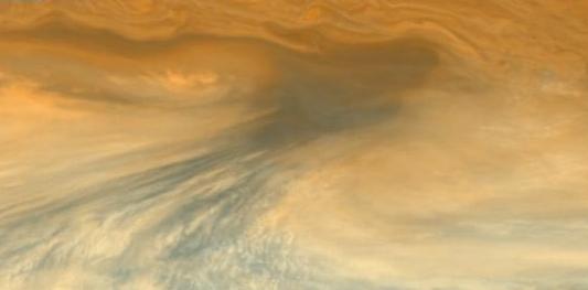 Las zonas secas de Júpiter