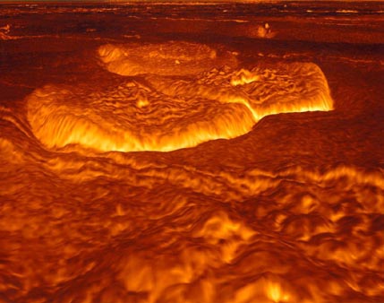 La otrora superficie fundida de Venus