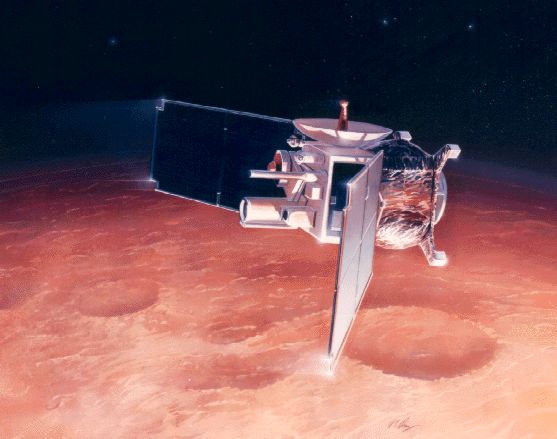 Mars Global Surveyor: Frenado Aerodinámico