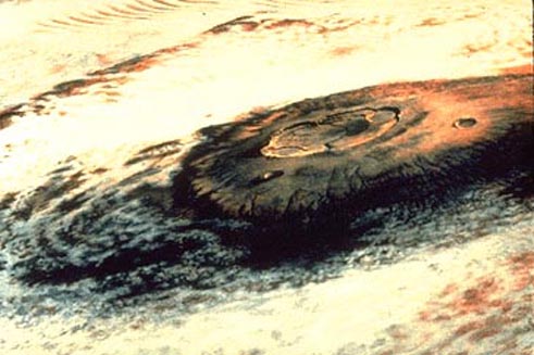 Olympus Mons en Marte: el Mayor Volcán