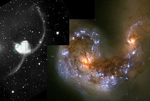 Las galaxias Antenas
