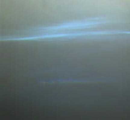 Nubes de Hielo sobre Marte