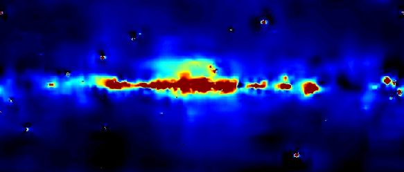 El halo de rayos gamma de la Vía Láctea