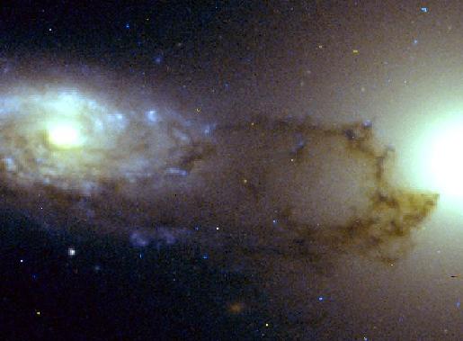 Polvorientas galaxias espirales