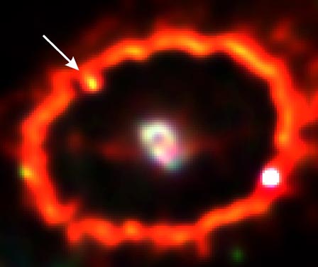 La chocante supernova 1987a