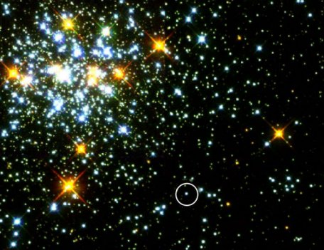 NGC 1818: escoge una estrella