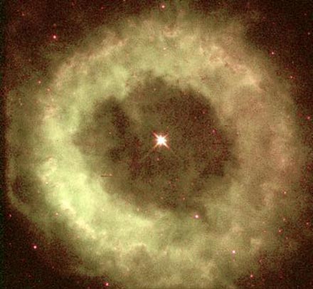 NGC 6369: Una nebulosa con forma de dónut
