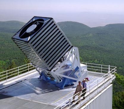 El telescopio Sloan Digital Sky Survey