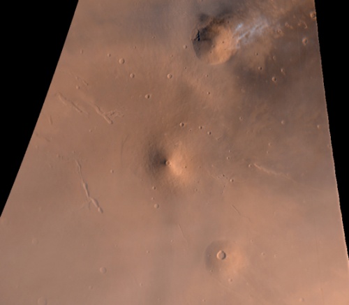 Volcanes en Marte: La Región de Elysium