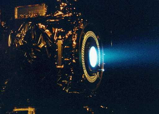 Un motor de iones para la Deep Space 1