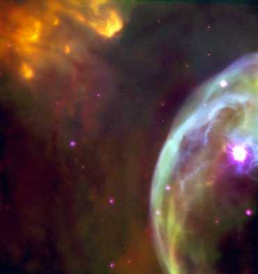 Acercamiento a la Nebulosa de la Burbuja