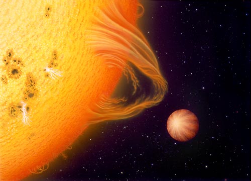 Upsilon Andromedae: un sistema extrasolar