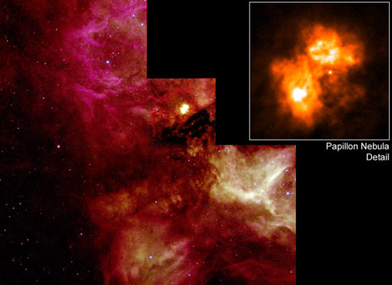 N159 y la Nebulosa Papillon